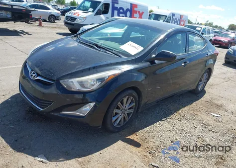2014 Hyundai Elantra Se from USA, damaged, VIN KMHDH4AE0EU060089